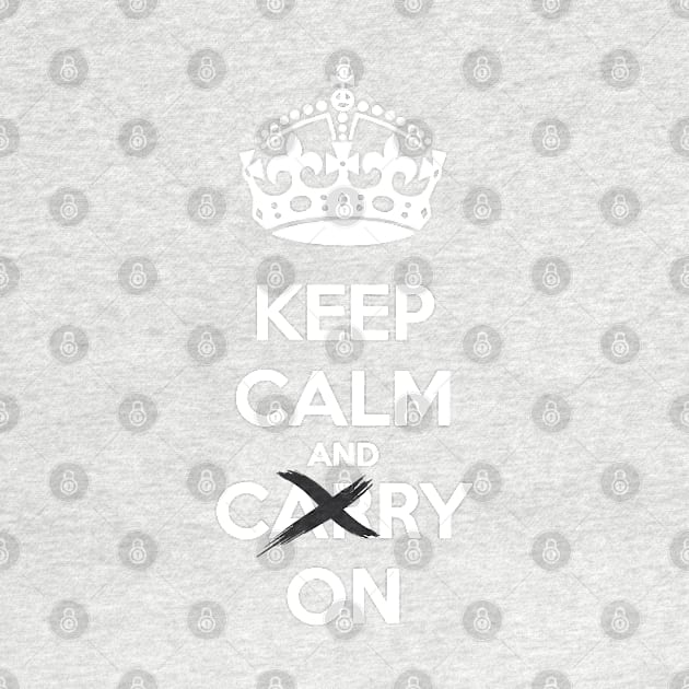 keep calm and cry on by yinon-h